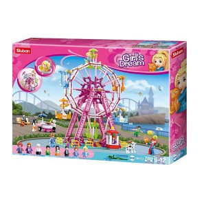 Sluban GIRLS DREAM-SKY WHEEL 789PCS